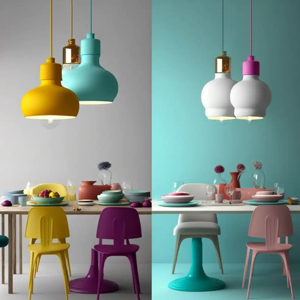 Eettafelverlichting en lichteffecten: speel met sfeer en functionaliteit